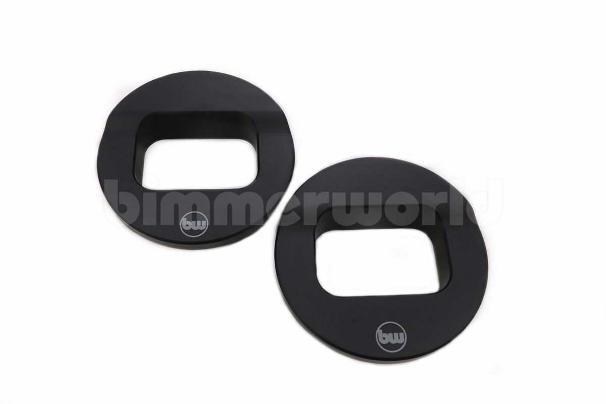 BimmerWorld Aluminum Engine Mount Inserts, Pair - F8X M2/M3/M4 (S55)