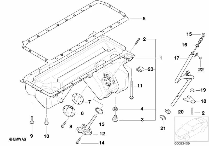 E46 M3 Engine sump plug