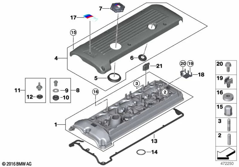 E46 M3 Valve cover