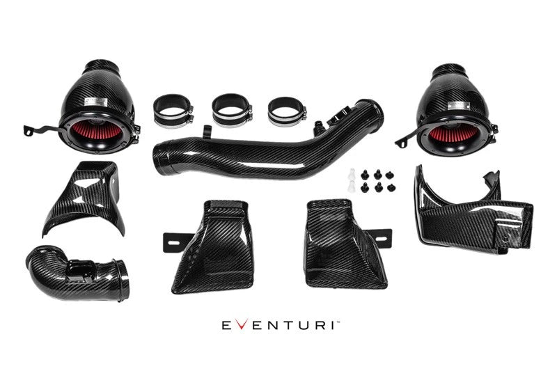 Eventuri Full Black Carbon Fibre Intake System V2 With Sealed Ducts - F80 M3 | F82 | F83 M4