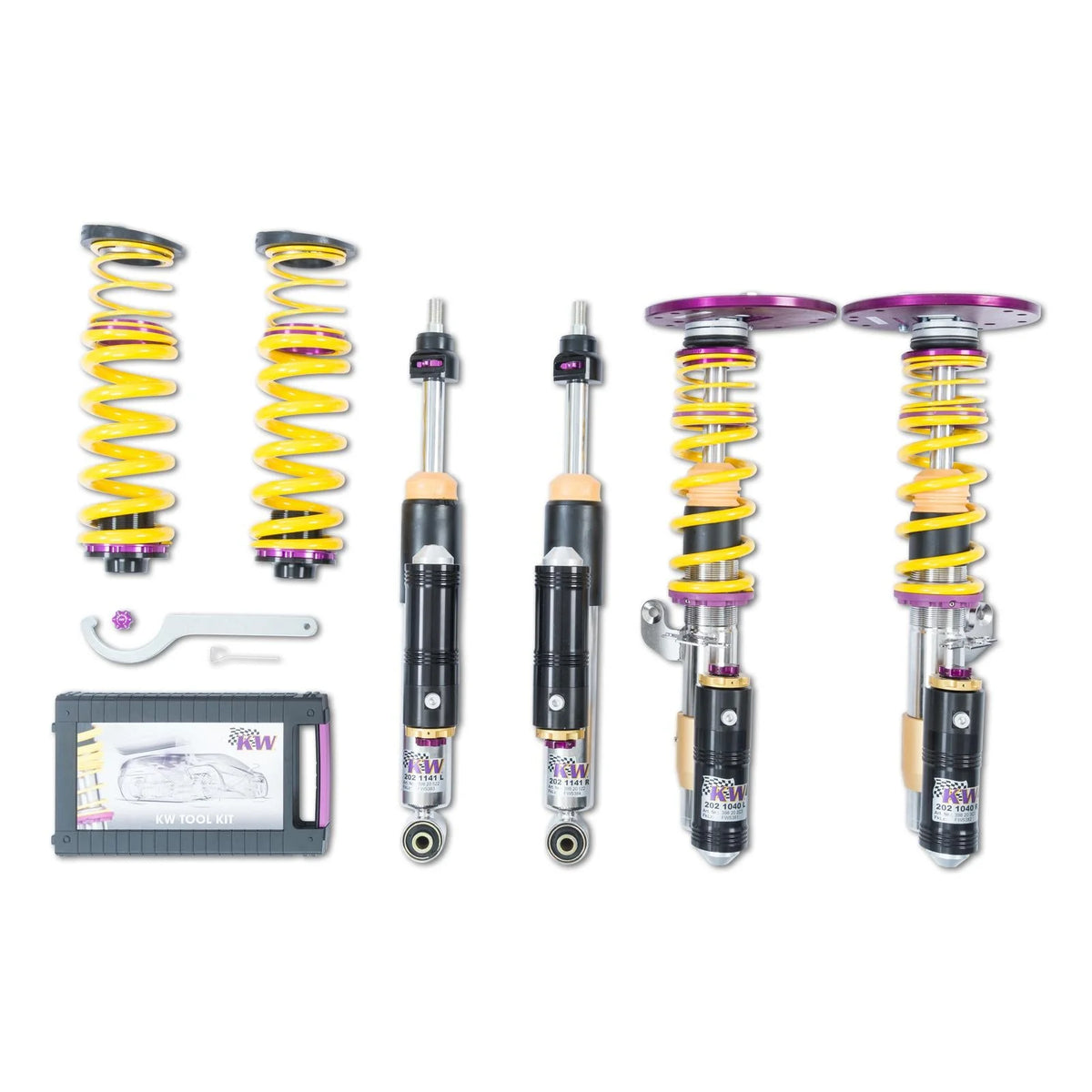 KW V4 Clubsport 3 Way Coilovers (F87 M2/F87 M2 Competition)