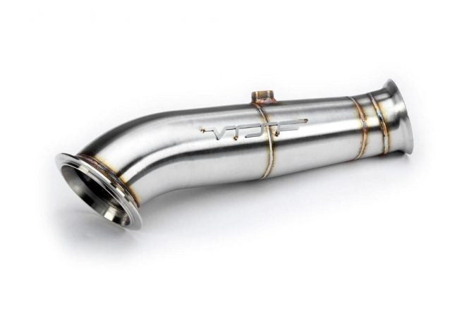 VRSF N55 4" Decat Brushed - EWG F Series (M135/235/M2/335/435)