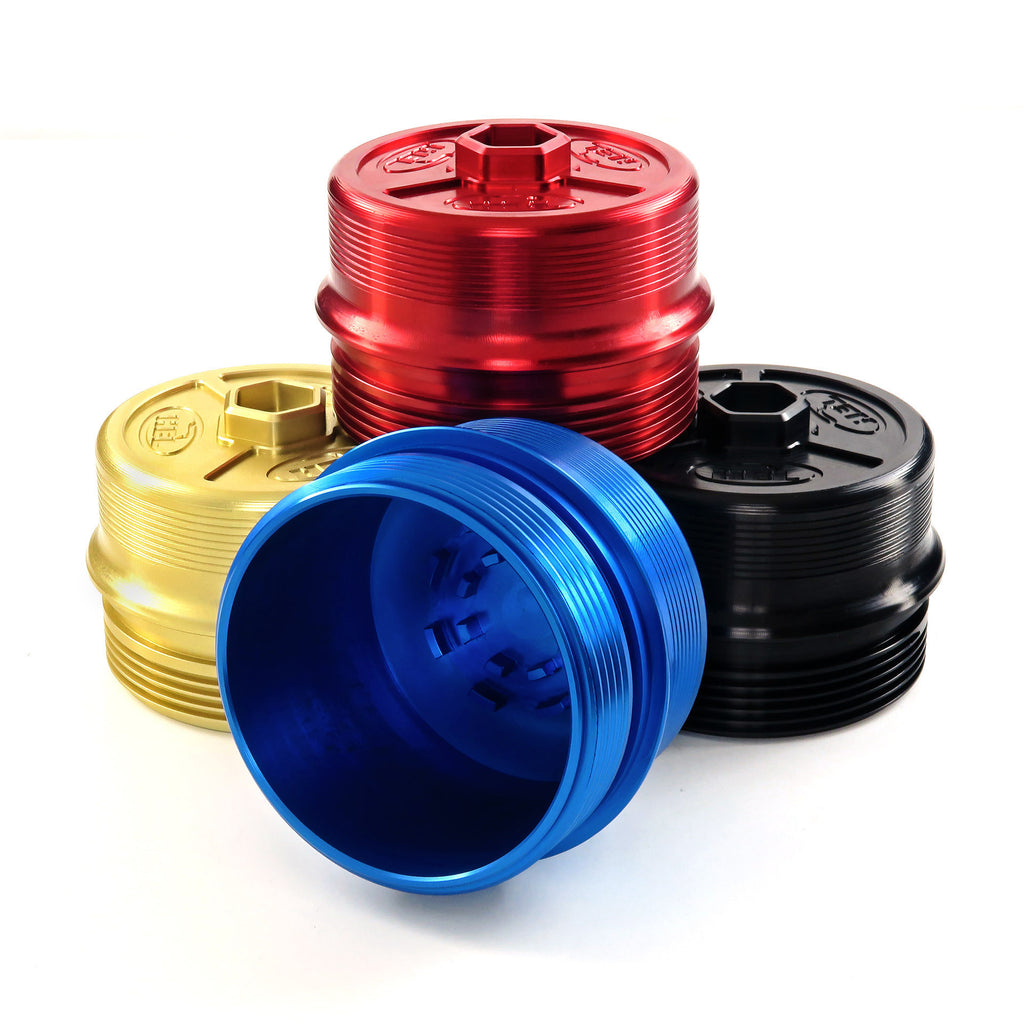 Solid Billet Aluminium Oil Filter Cap