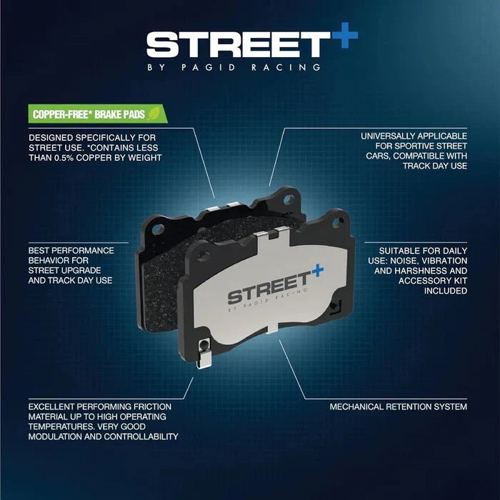 Pagid Street+ Pads G8X (Rear)