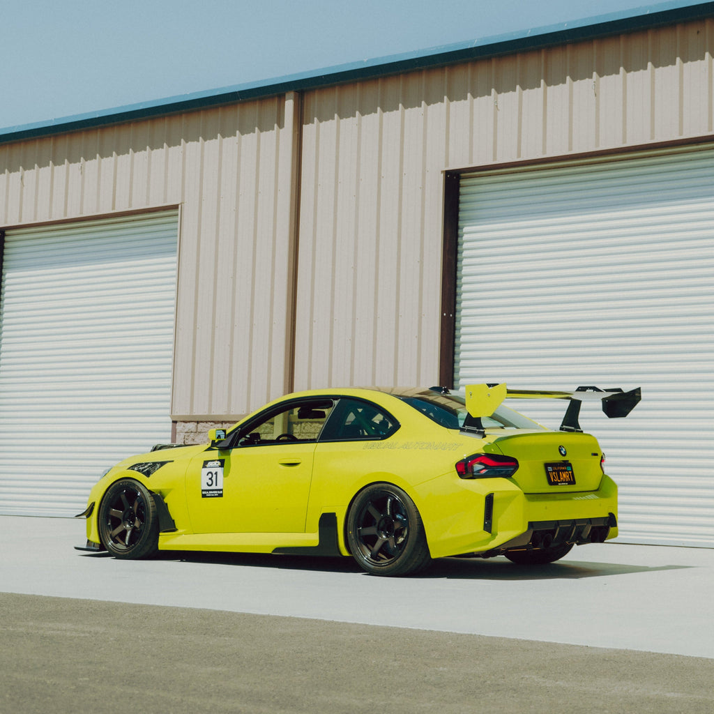 Ridgeline Motorsport GT4+ Swan Neck Wing For BMW G87 M2