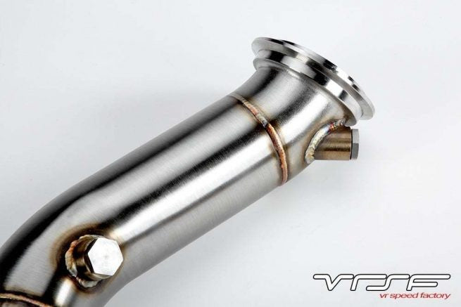 VRSF Cast Race Downpipes Brushed